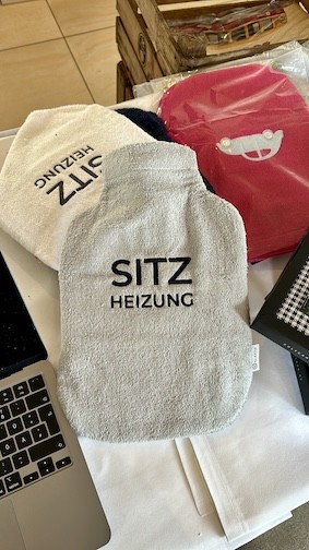 Wärmflaschenbezug "Sitzheizung"